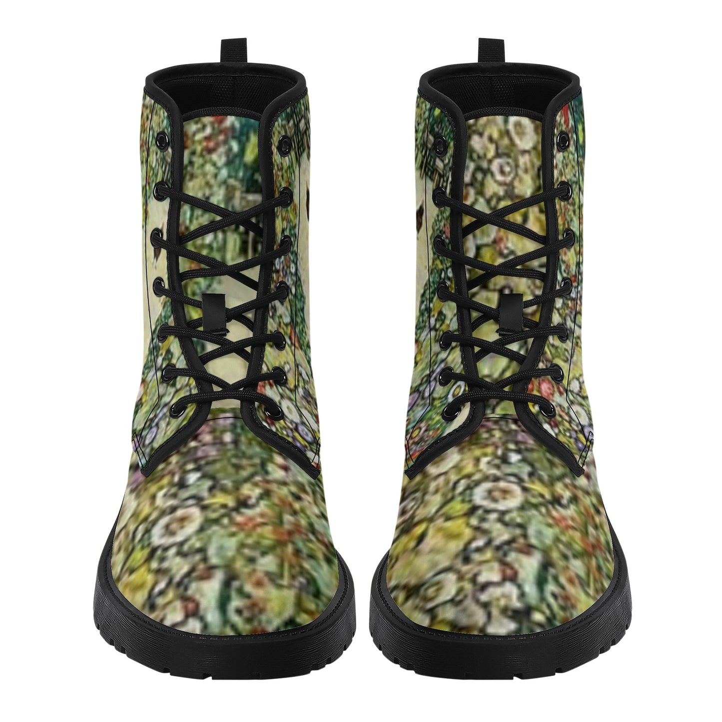 Myrtle and Gustavs Chickens by D.B. Womens Vegan Leather Boots