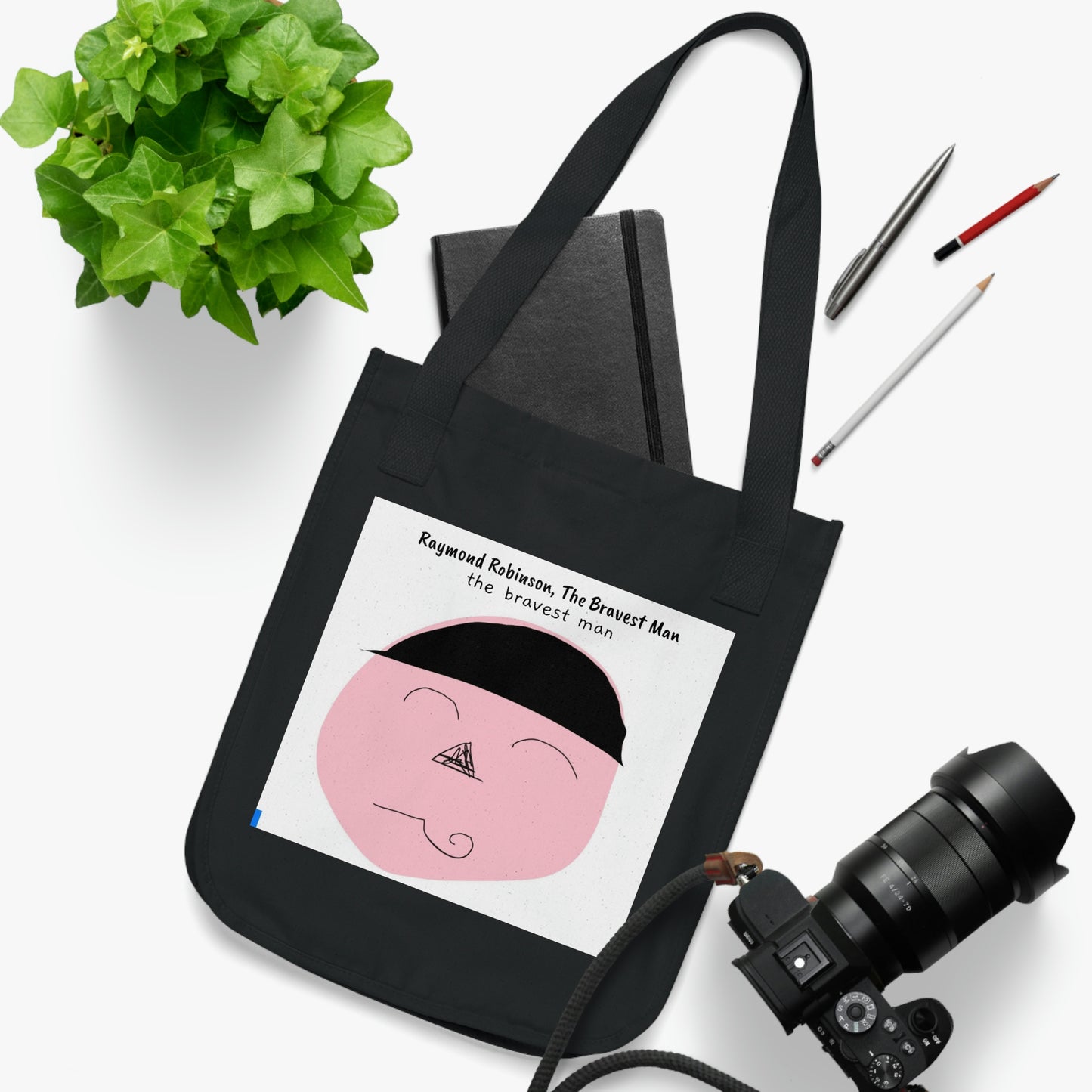 Raymond Robinson, the Bravest Man Organic Canvas Tote Bag