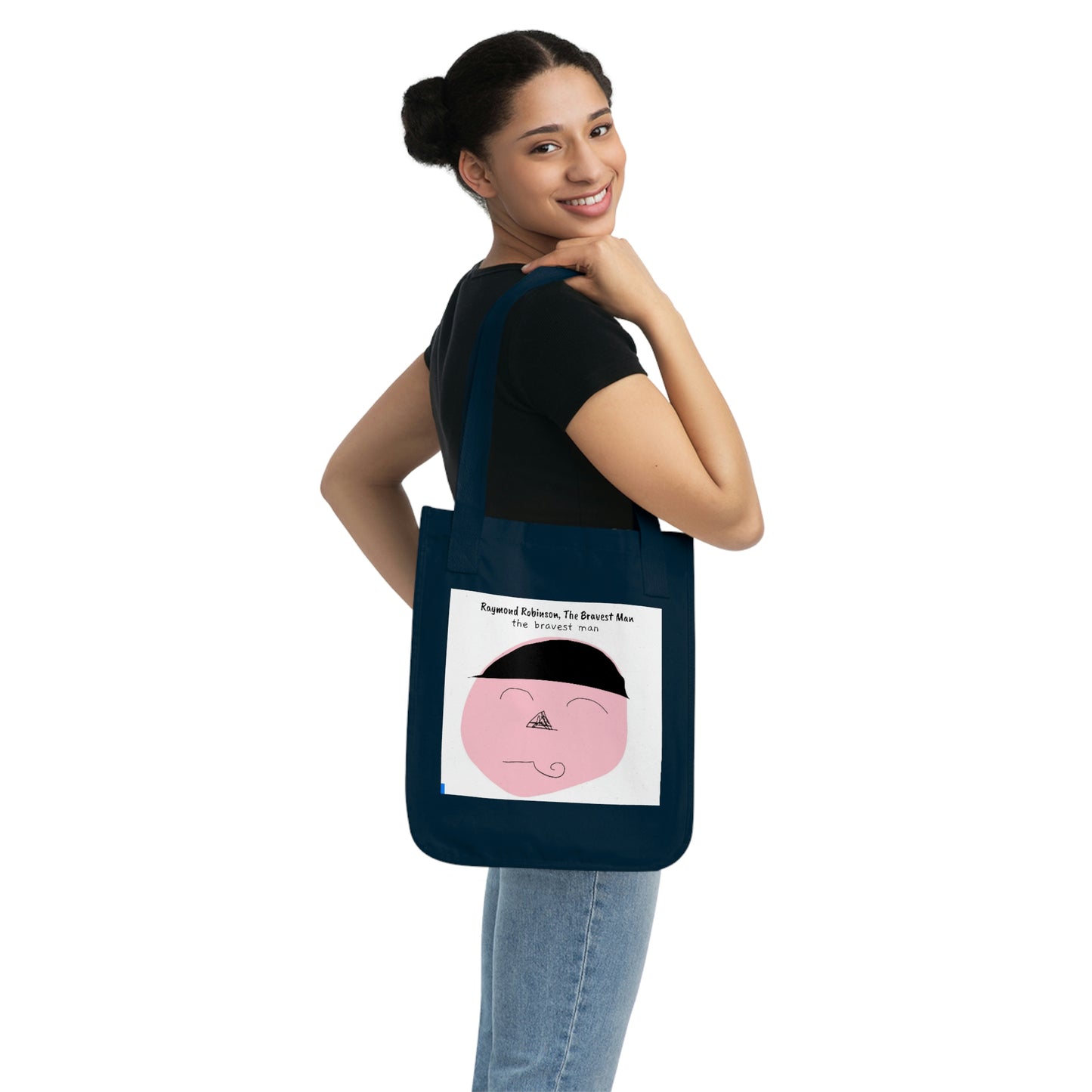 Raymond Robinson, the Bravest Man Organic Canvas Tote Bag