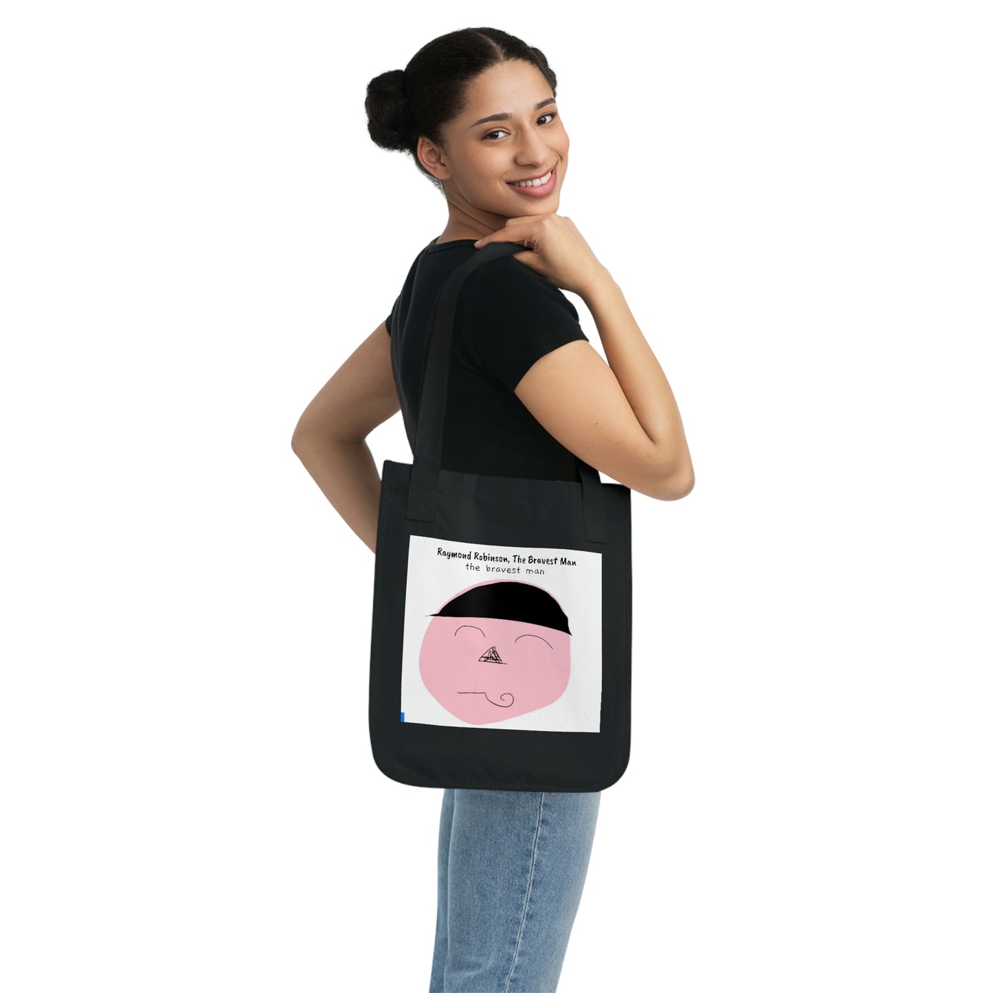Raymond Robinson, the Bravest Man Organic Canvas Tote Bag