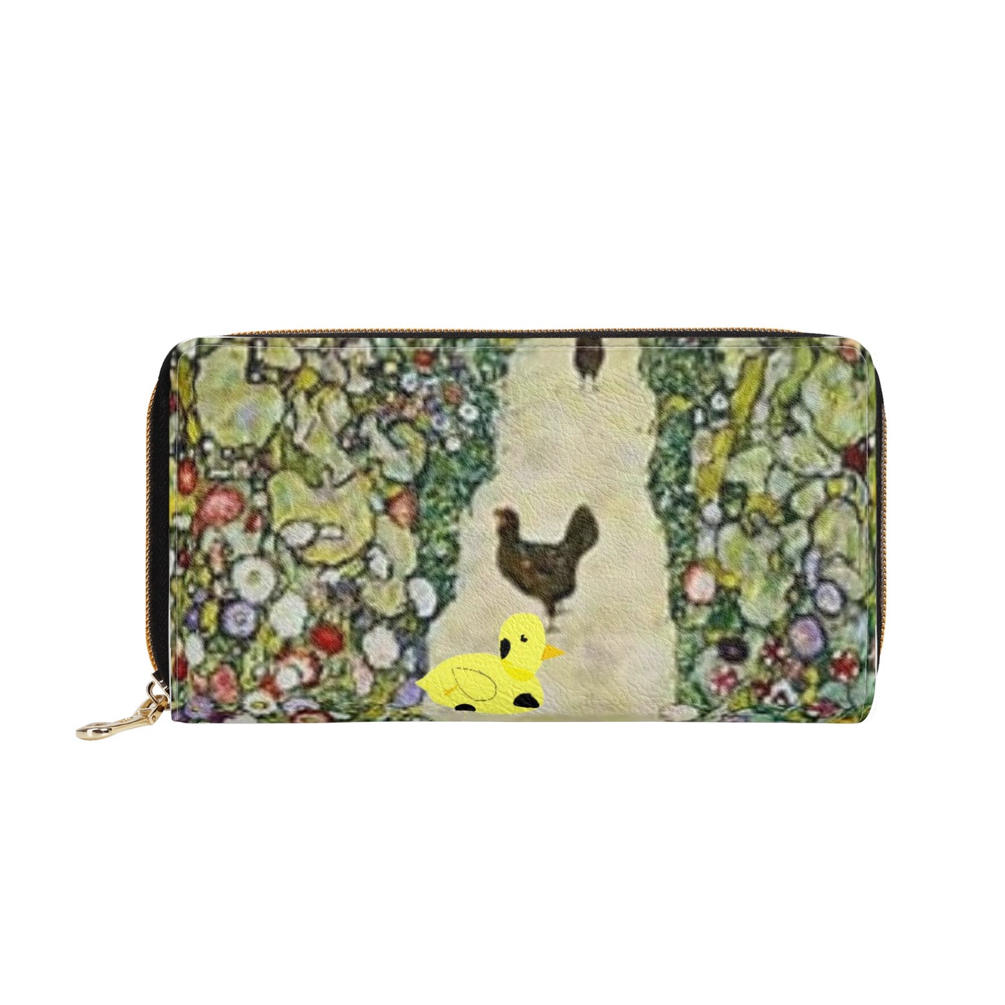Myrtle with Gustav's Chickens by D.B. Vegan Friendly PU Wallet/Purse