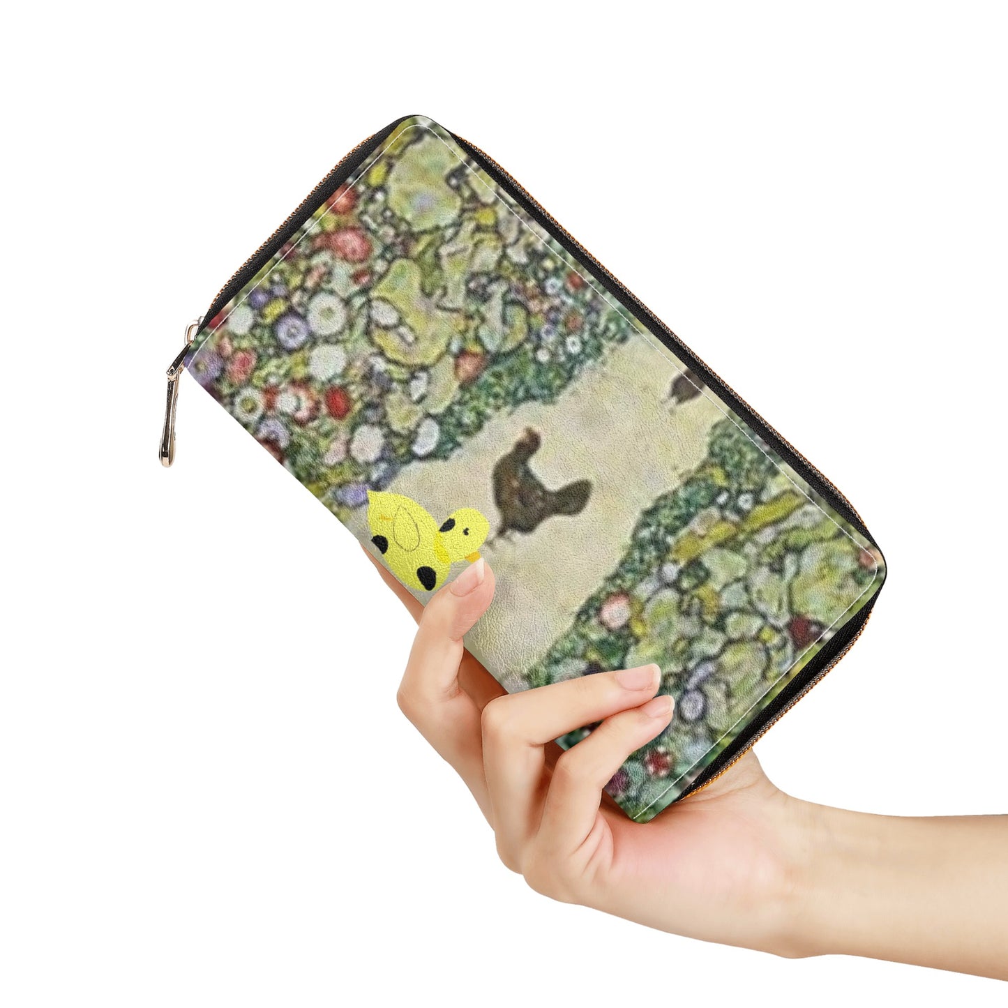 Myrtle with Gustav's Chickens by D.B. Vegan Friendly PU Wallet/Purse