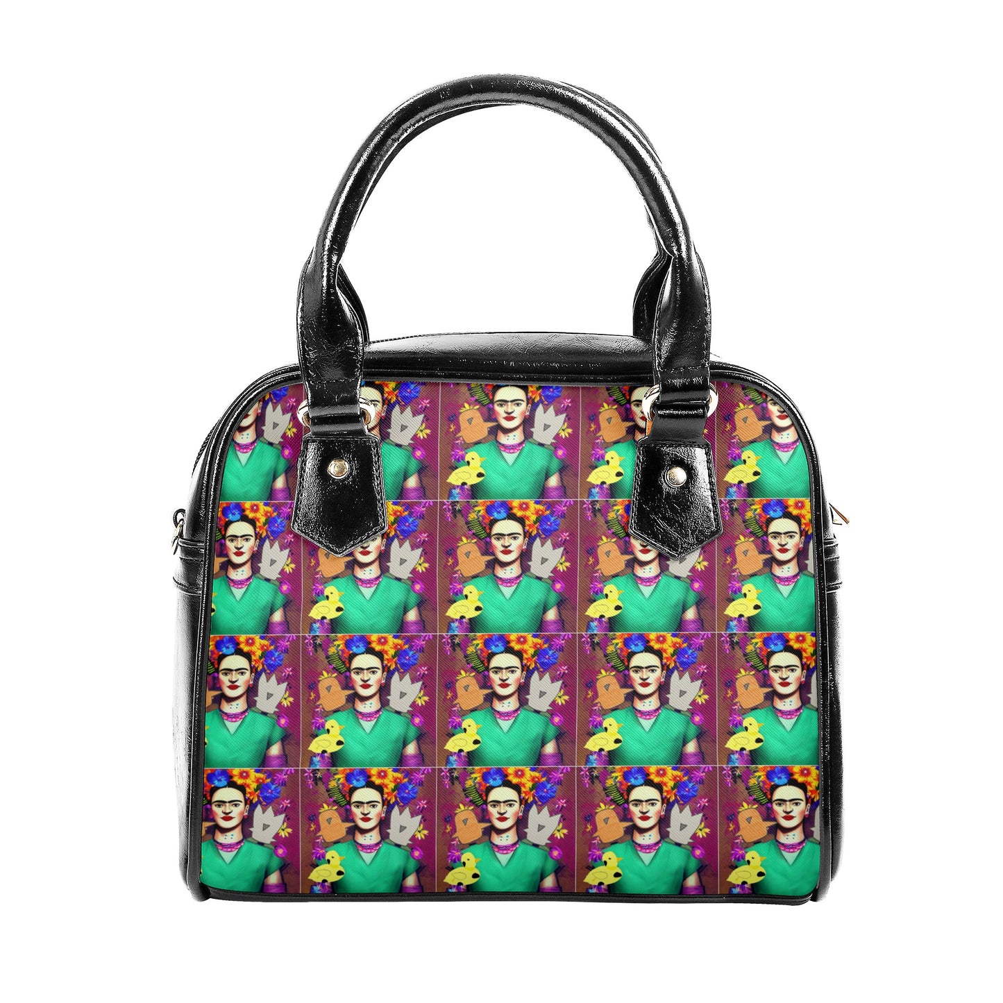 Frida and The Chicks Vegan PU Shoulder Handbag