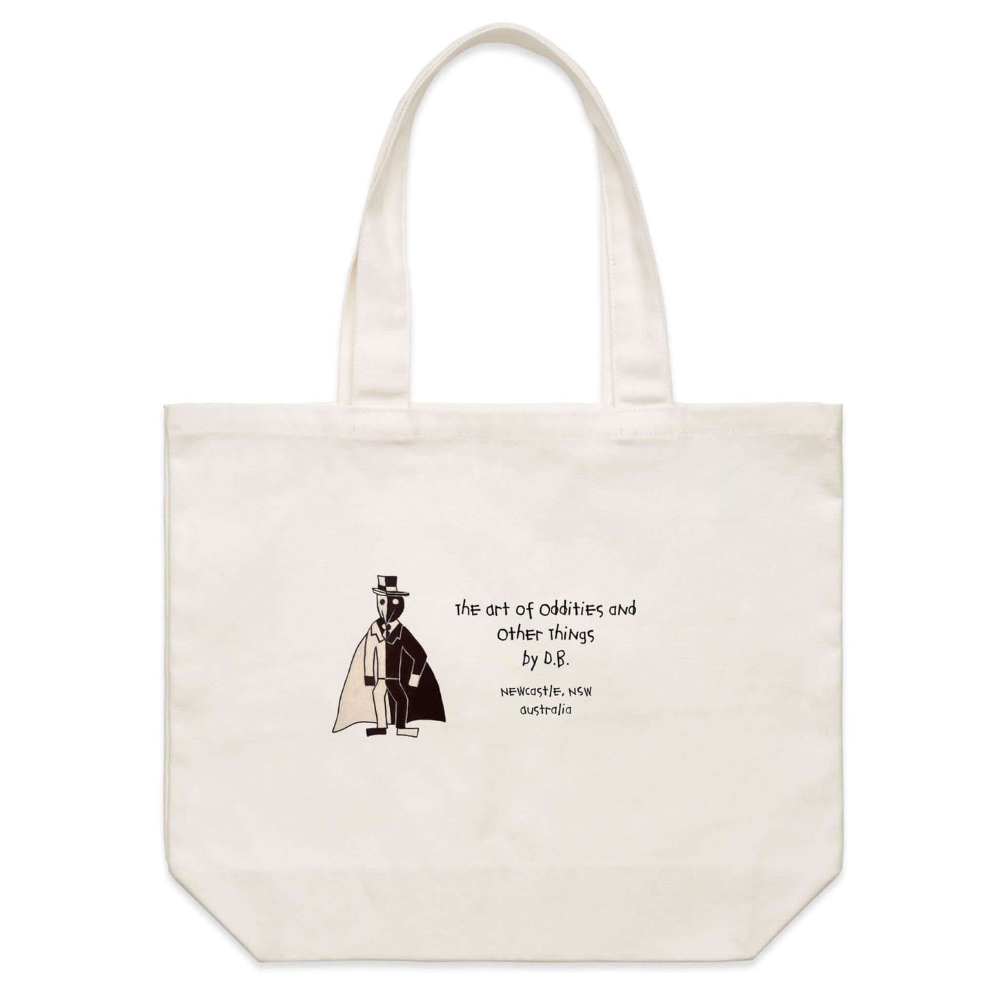 Enviro Shoulder Canvas Tote Bag with Raymond Robinson, the Bravest Man by D.B. print