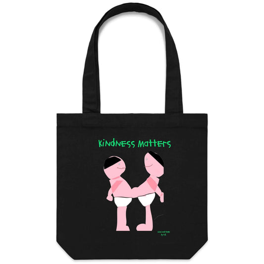 Tote with Nima and Dawa Kindness Matters by D.B. Print