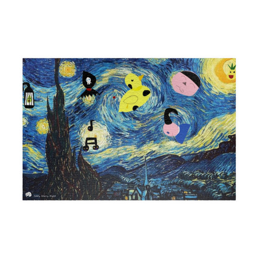 Oddly Starry Night Puzzle (1014-piece)