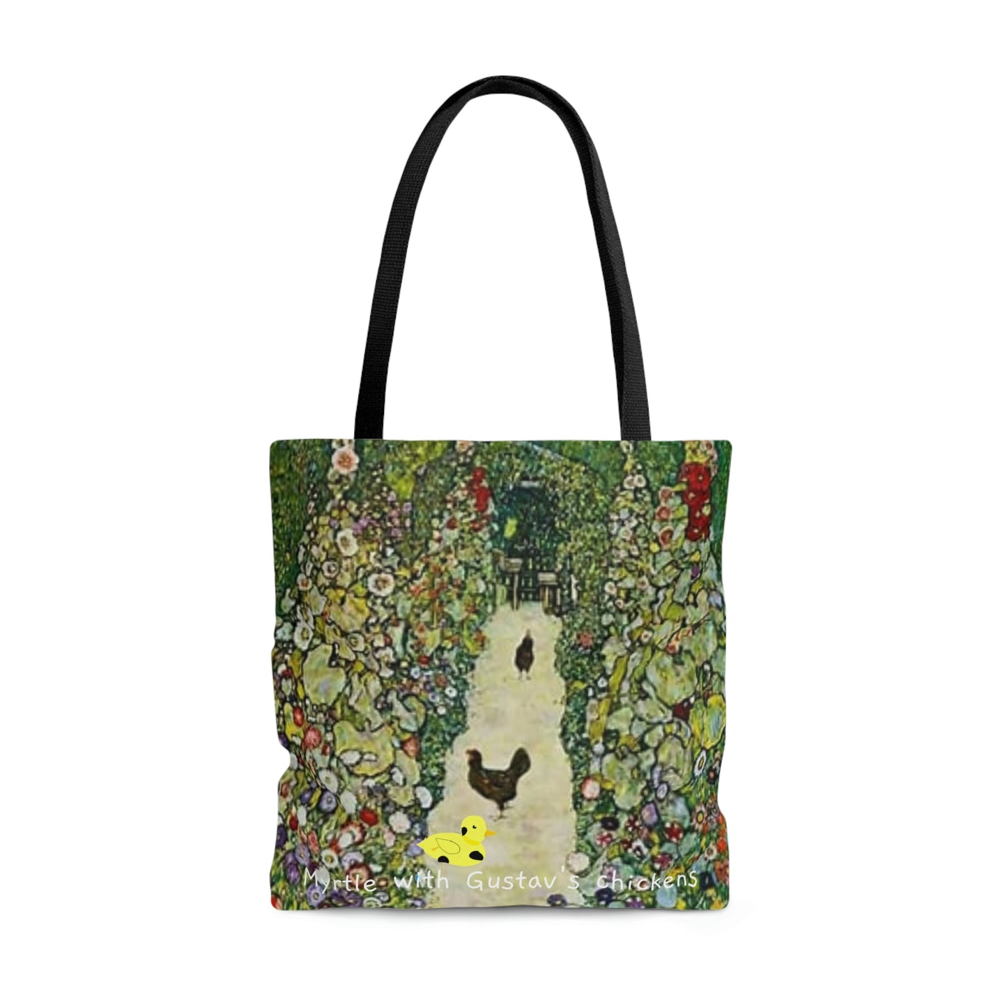 Myrtle and Gustav's Chickens by DB Tote Bag