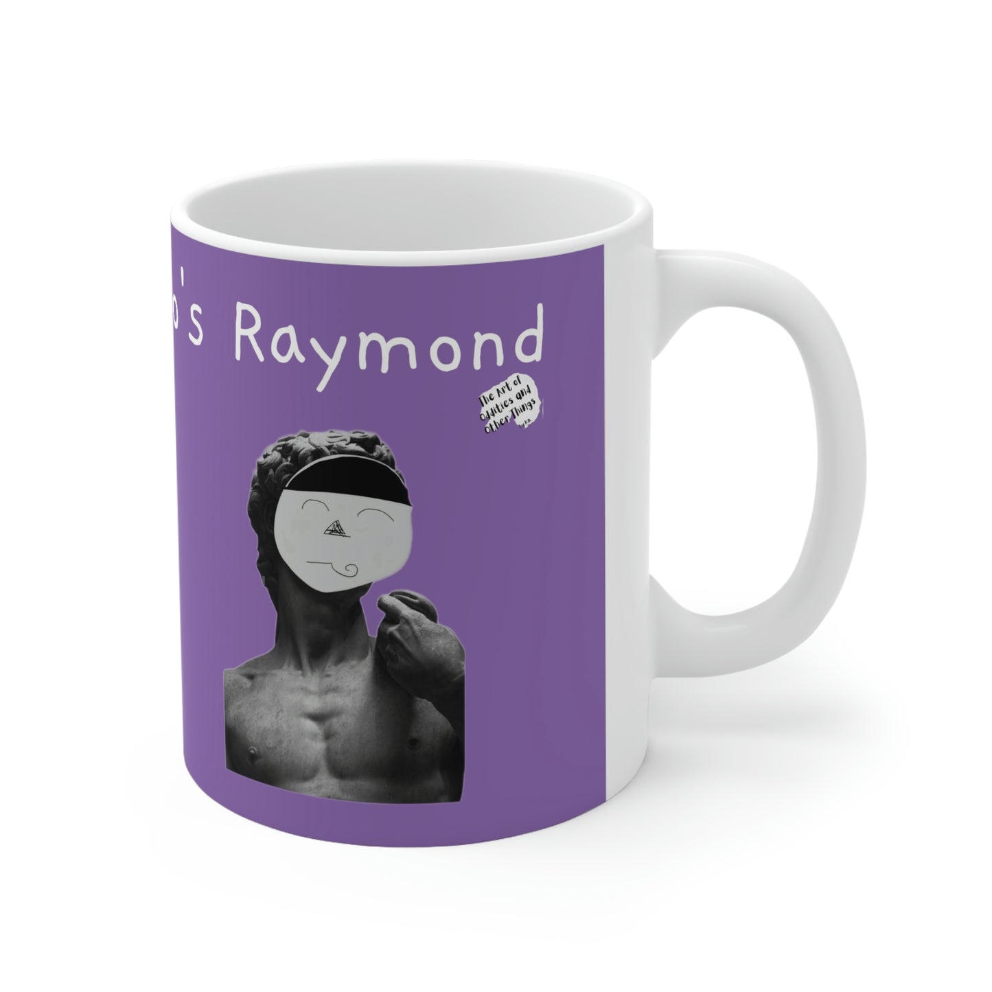 Michael Angelo's Raymond Ceramic Coffee Mug 11oz